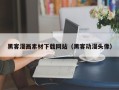 鹤壁黑客漫画素材下载网站（黑客动漫头像）